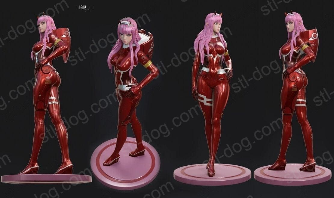 DARLING in the FRANX 02 Zero Two 3D打印图纸